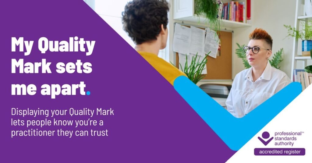 Professional Standards Authority Accredited Register quality mark
